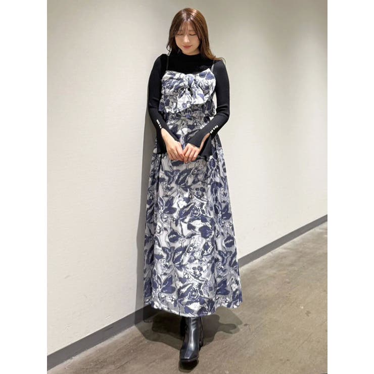 フレアスリーブハイネックリブニット | MERCURYDUO | 詳細画像47 