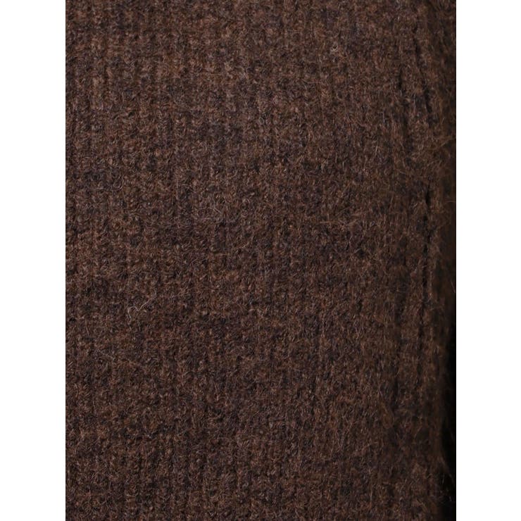 アシメZIPオーバーニット | MERCURYDUO | 詳細画像19 