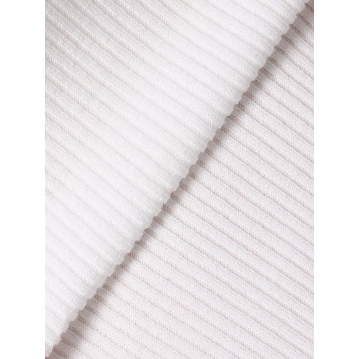 【WEB限定カラーあり】フェイクファートリミングニット | MERCURYDUO | 詳細画像50 