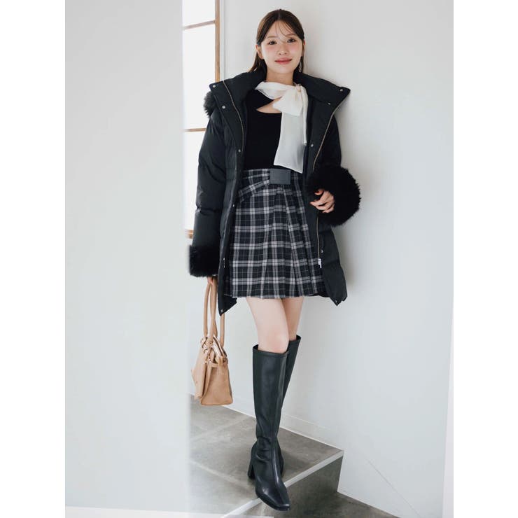 異素材リボンカットアウトニット | MERCURYDUO | 詳細画像5 