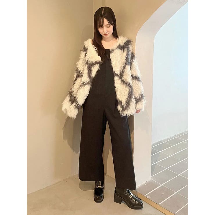 【OUNNOUN】ロングシャギー2WAYオーバーサイズニット | MERCURYDUO | 詳細画像5 