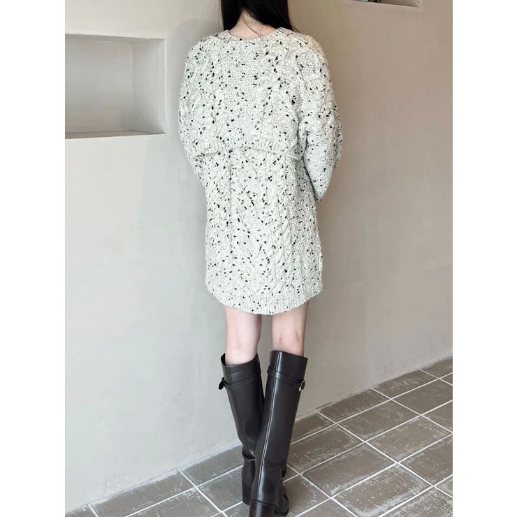 【OUNNOUN】3WAYケーブルチュニック | MERCURYDUO | 詳細画像16 