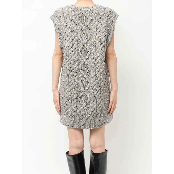 【OUNNOUN】3WAYケーブルチュニック | MERCURYDUO | 詳細画像25 