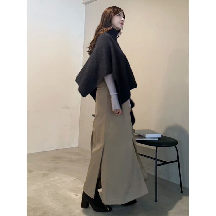 【OUNNOUN】シアーウールリブニットトップス | MERCURYDUO | 詳細画像10 