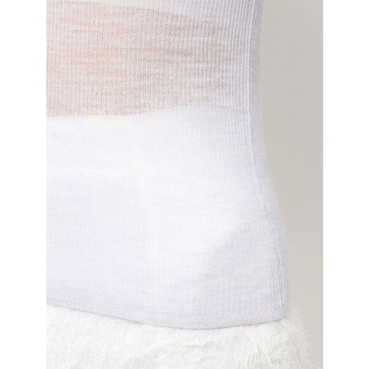 【OUNNOUN】シアーウールリブニットトップス | MERCURYDUO | 詳細画像16 