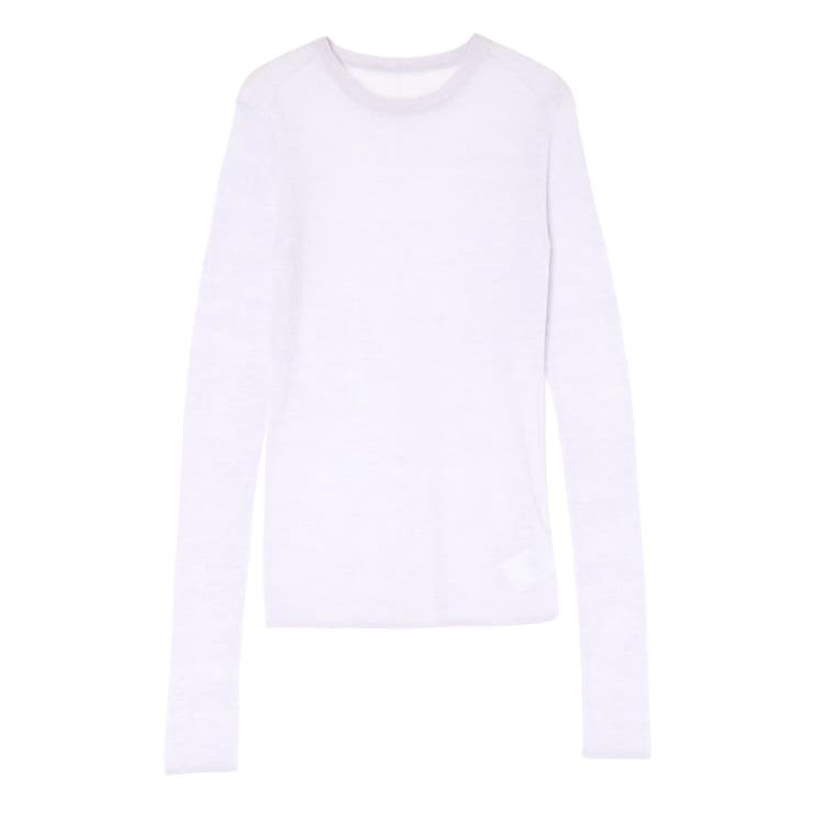 【OUNNOUN】シアーウールリブニットトップス | MERCURYDUO | 詳細画像24 