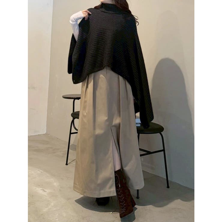 【OUNNOUN】シアーウールリブニットトップス | MERCURYDUO | 詳細画像8 