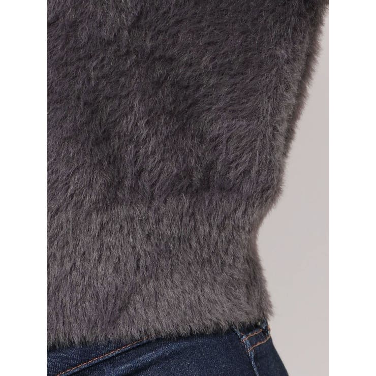 ミニシャギークルーネックカーディガン | MERCURYDUO | 詳細画像39 