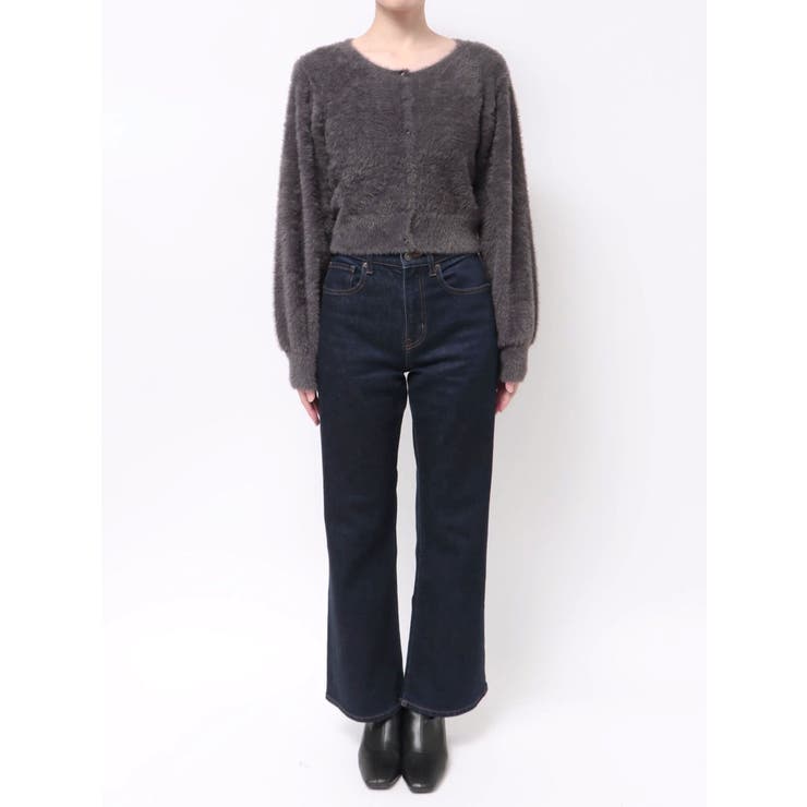 ミニシャギークルーネックカーディガン | MERCURYDUO | 詳細画像41 