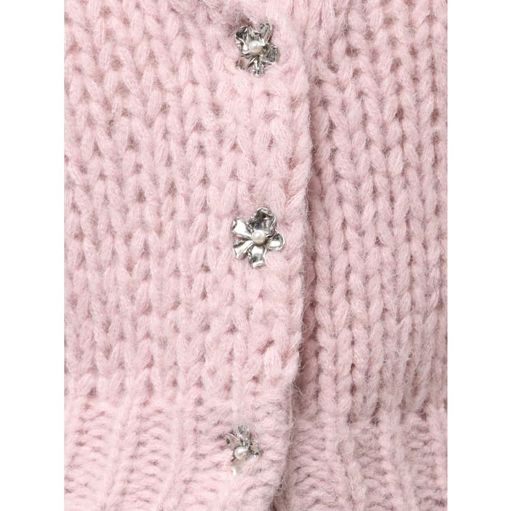 ローゲージデザインボタンカーディガン | MERCURYDUO | 詳細画像23 