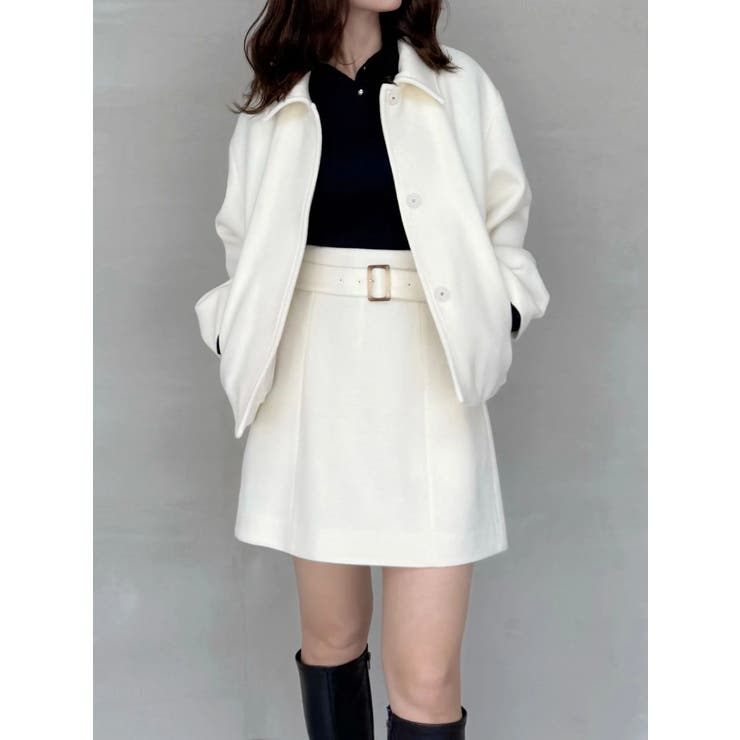 ビッグリボンショートコート | MERCURYDUO | 詳細画像4 