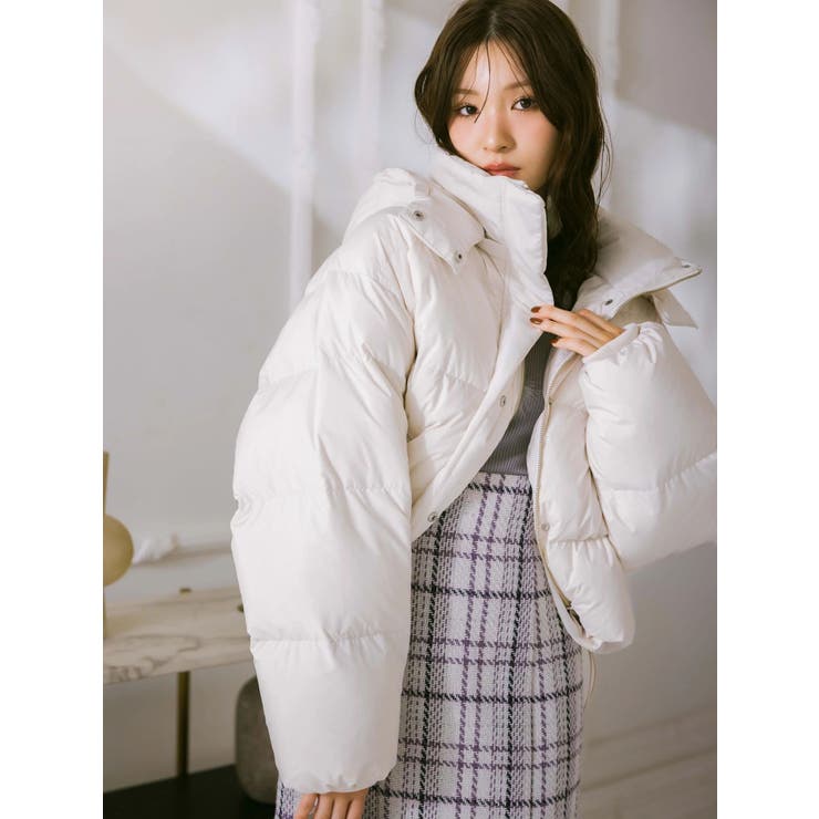 2WAYフード付アライドショートダウン | MERCURYDUO | 詳細画像1 