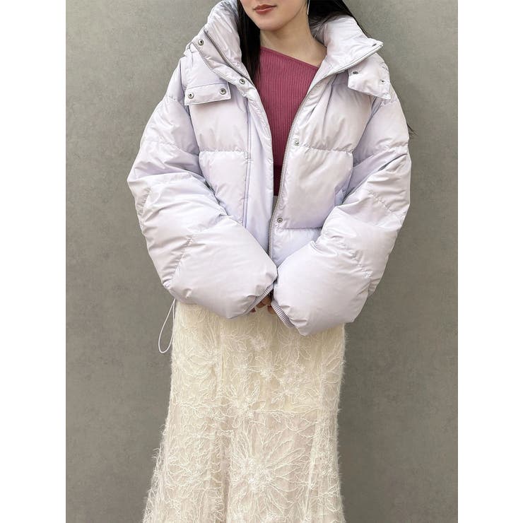 ラベンダー | 2WAYフード付アライドショートダウン | MERCURYDUO