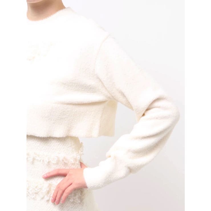 ツイードニットミニワンピースカーデアンサンブル | MERCURYDUO | 詳細画像28 