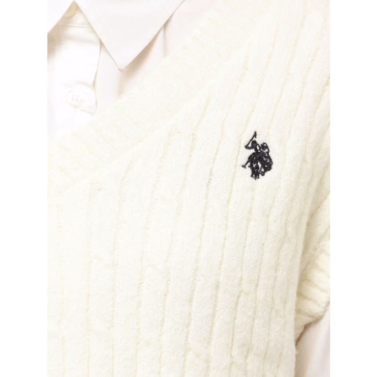 U.S. POLO ASSN.別注 ベストセットシャツミニワンピース | MERCURYDUO | 詳細画像32 