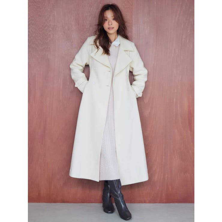 U.S. POLO ASSN.別注 ケーブルニットワンピース | MERCURYDUO | 詳細画像10 