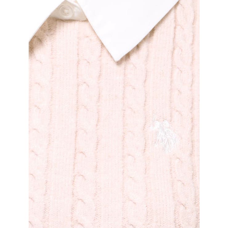 U.S. POLO ASSN.別注 ケーブルニットワンピース | MERCURYDUO | 詳細画像47 