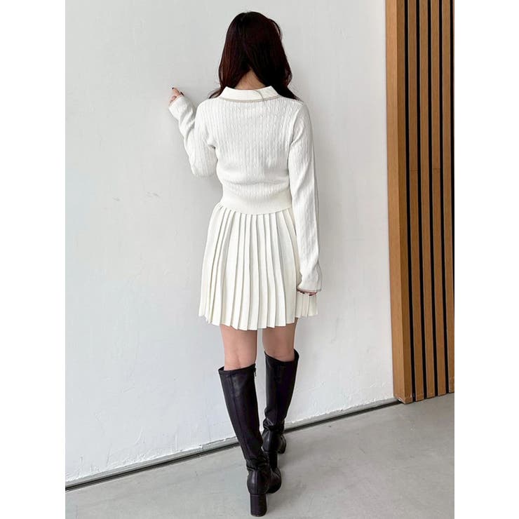 U.S. POLO ASSN.別注 配色ラインニットセットアップ | MERCURYDUO | 詳細画像10 