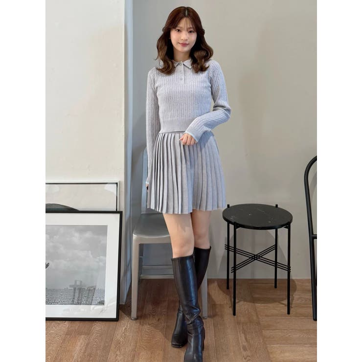 U.S. POLO ASSN.別注 配色ラインニットセットアップ | MERCURYDUO | 詳細画像14 
