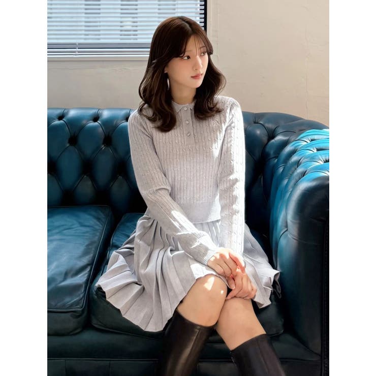 U.S. POLO ASSN.別注 配色ラインニットセットアップ | MERCURYDUO | 詳細画像18 