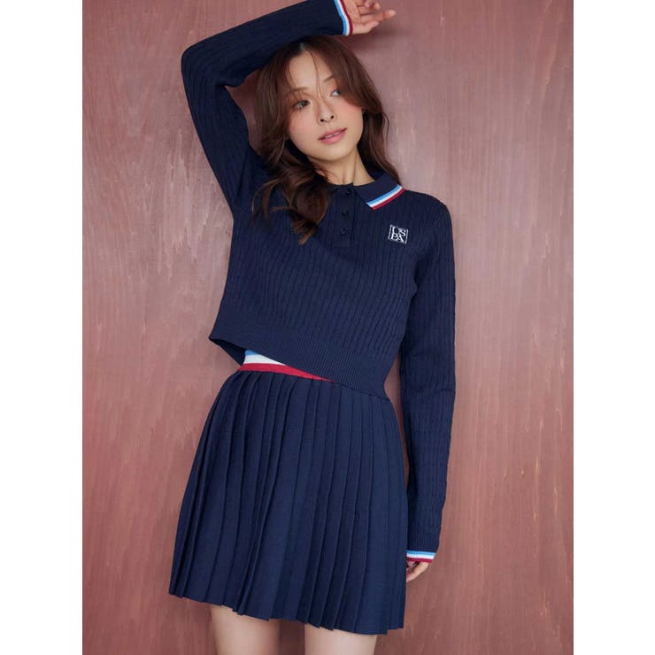 U.S. POLO ASSN.別注 配色ラインニットセットアップ | MERCURYDUO | 詳細画像2 