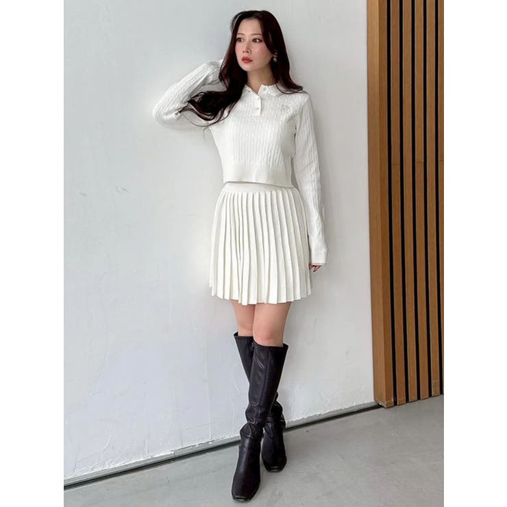 U.S. POLO ASSN.別注 配色ラインニットセットアップ | MERCURYDUO | 詳細画像9 