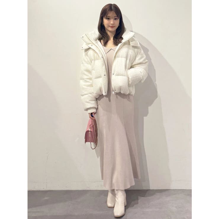 ファートリミングニットワンピース | MERCURYDUO | 詳細画像27 