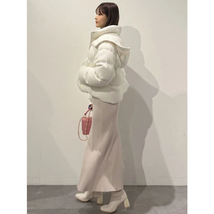 ファートリミングニットワンピース | MERCURYDUO | 詳細画像28 