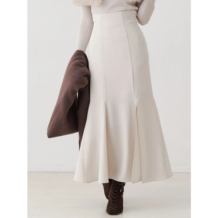 バックレースアップストレッチマーメイドスカート | MERCURYDUO | 詳細画像1 