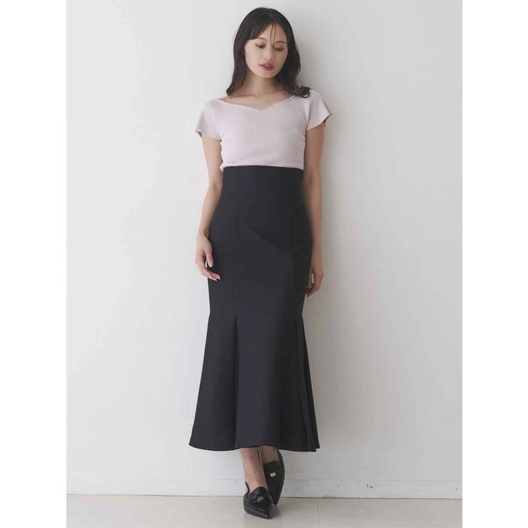 バックレースアップストレッチマーメイドスカート | MERCURYDUO | 詳細画像15 