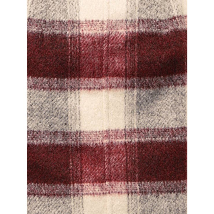 シャギーチェックミニスカート | MERCURYDUO | 詳細画像30 