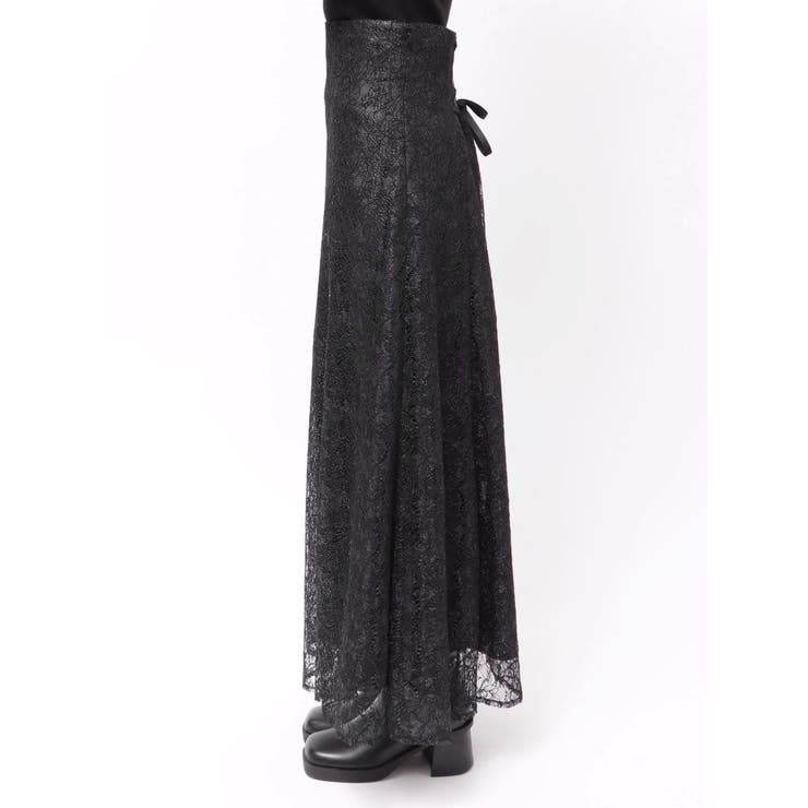 コードレースバックレースアップフレアスカート | MERCURYDUO | 詳細画像14 