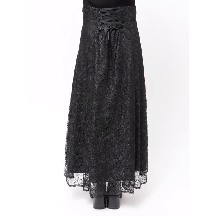 コードレースバックレースアップフレアスカート | MERCURYDUO | 詳細画像15 