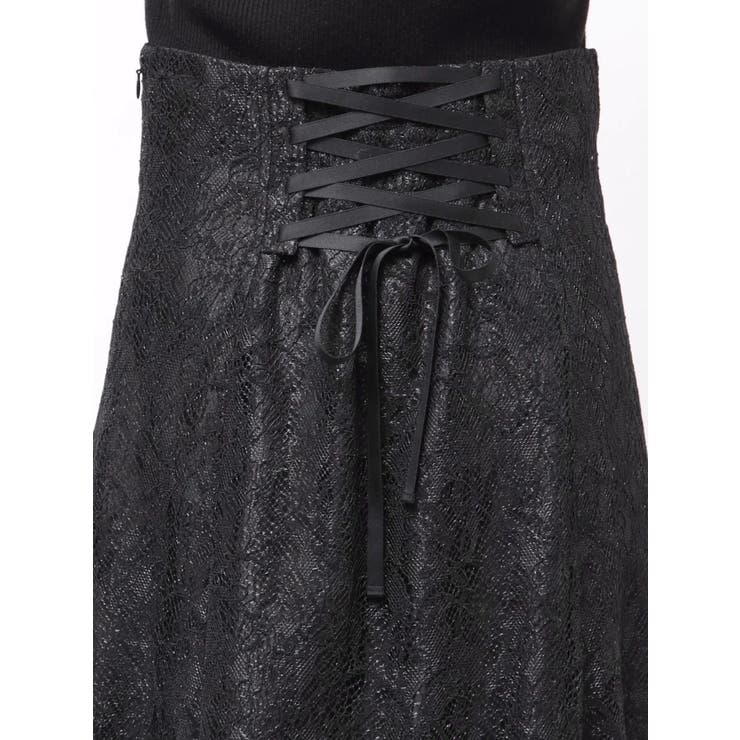 コードレースバックレースアップフレアスカート | MERCURYDUO | 詳細画像16 