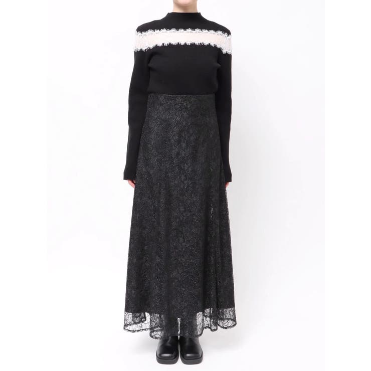 コードレースバックレースアップフレアスカート | MERCURYDUO | 詳細画像23 