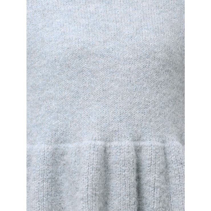 【WEB限定カラーあり】オフタートルペプラムニット | MERCURYDUO | 詳細画像39 