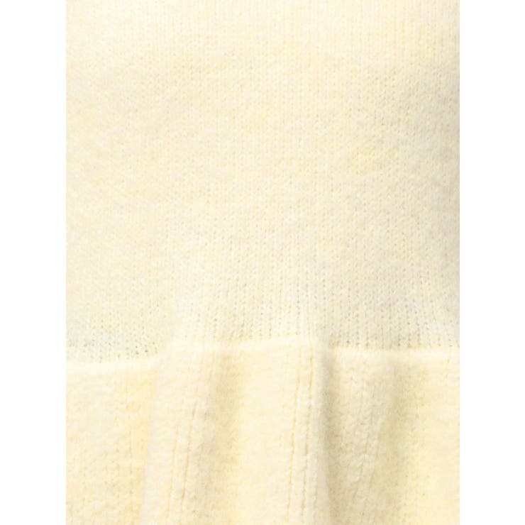 【WEB限定カラーあり】オフタートルペプラムニット | MERCURYDUO | 詳細画像40 