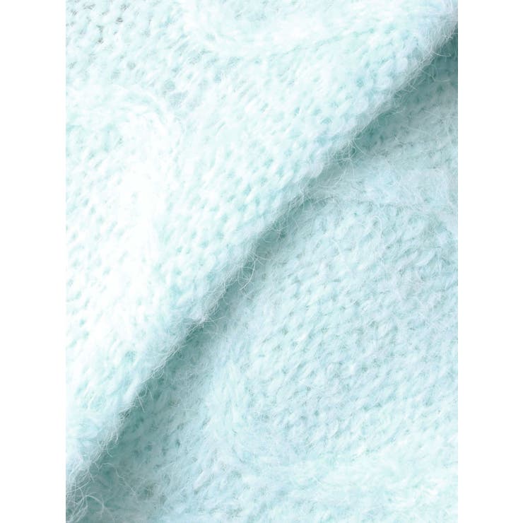 ケーブルポロ衿ニット | MERCURYDUO | 詳細画像20 