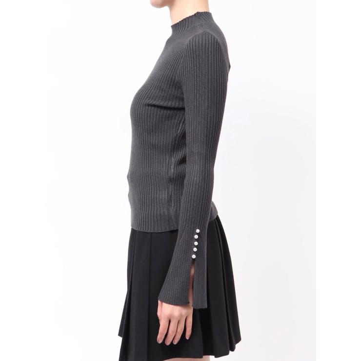 【追加生産】フレアスリーブハイネックリブニット | MERCURYDUO | 詳細画像35 