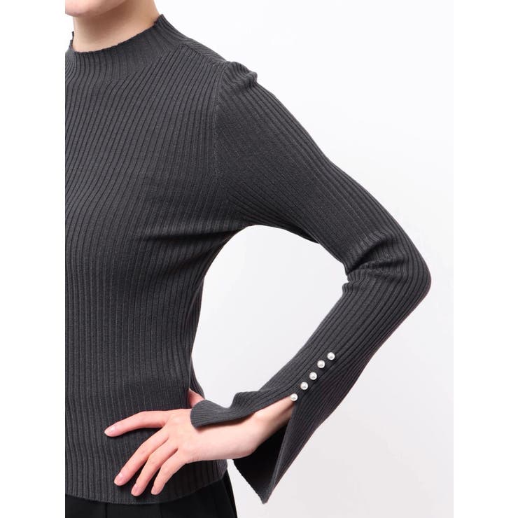 【追加生産】フレアスリーブハイネックリブニット | MERCURYDUO | 詳細画像38 