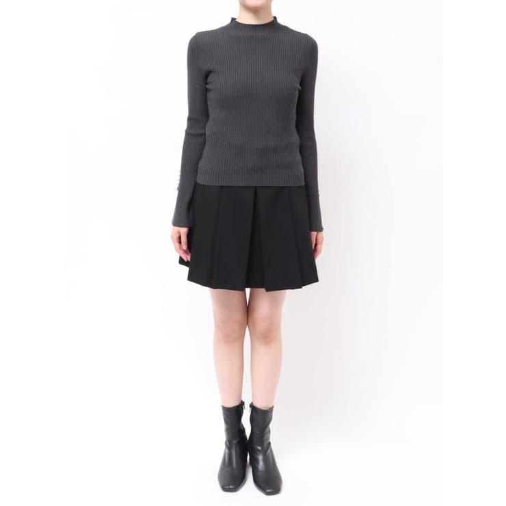 【追加生産】フレアスリーブハイネックリブニット | MERCURYDUO | 詳細画像41 