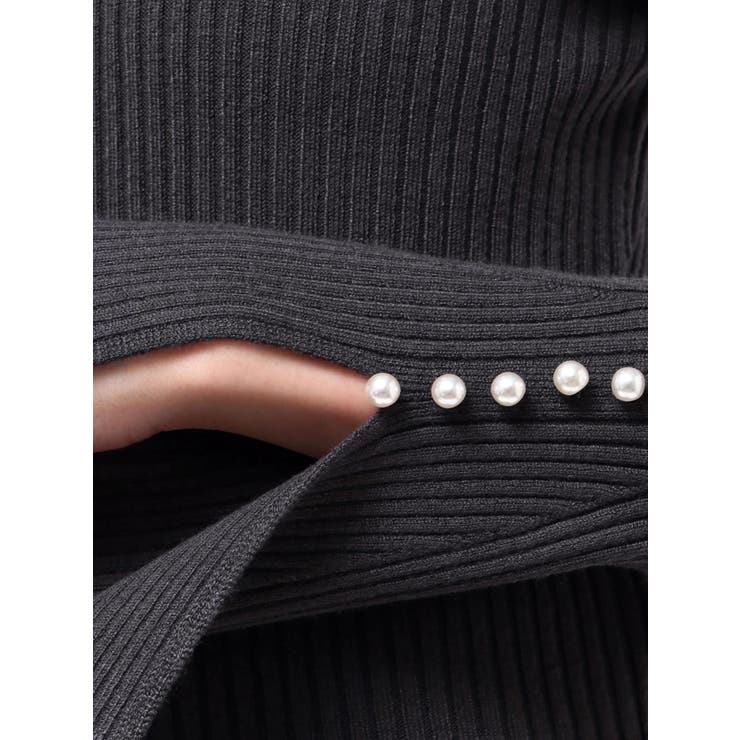 【追加生産】フレアスリーブハイネックリブニット | MERCURYDUO | 詳細画像43 