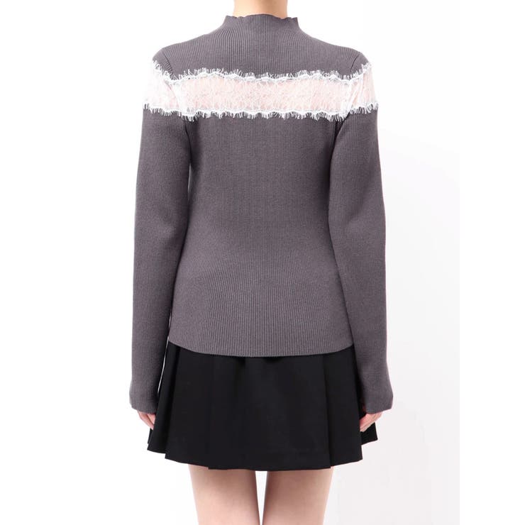 レースカッティングニット | MERCURYDUO | 詳細画像22 