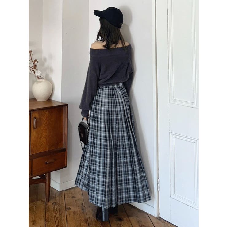 【追加生産】ミニシャギーオフショルニット | MERCURYDUO | 詳細画像20 