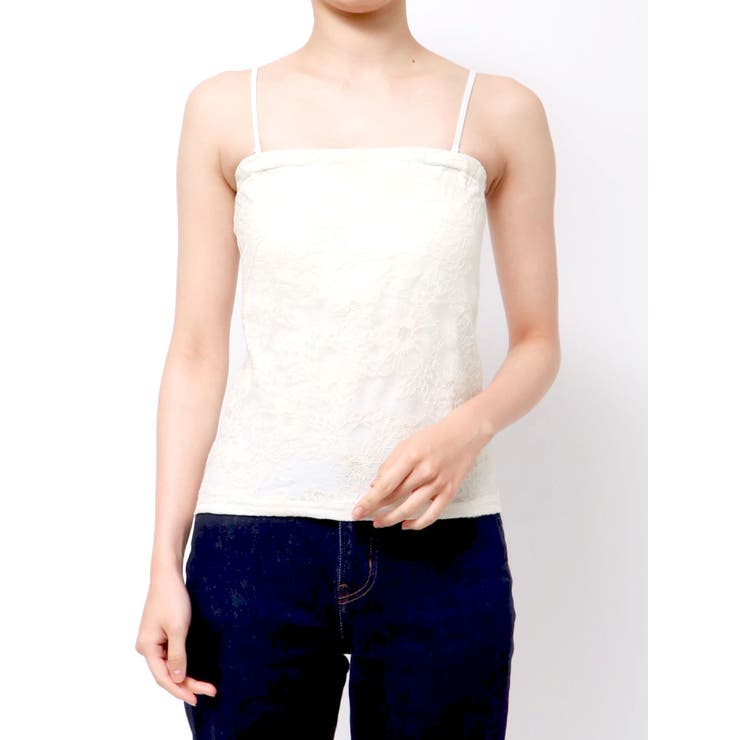 オフホワイト | 2WAYカップ付レースベアインナー | MERCURYDUO