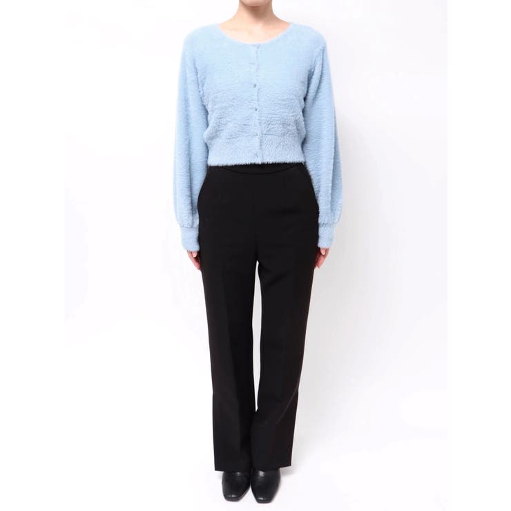 ミニシャギークルーネックカーディガン | MERCURYDUO | 詳細画像27 