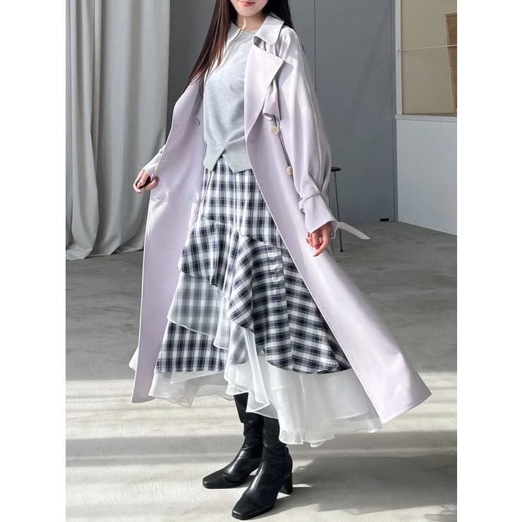 ベーシックトレンチコート | MERCURYDUO | 詳細画像21 