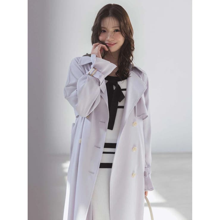 ベーシックトレンチコート | MERCURYDUO | 詳細画像3 