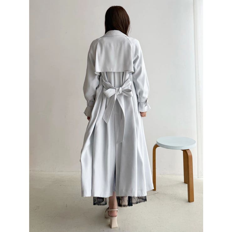 ベーシックトレンチコート | MERCURYDUO | 詳細画像38 