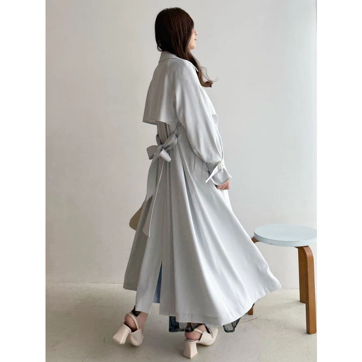 ベーシックトレンチコート | MERCURYDUO | 詳細画像7 